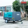 Top Quality 375cfm 7bar Portable Type Air Compressor Powered by Diesel Engine