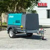 Popular Model 185cfm Portable Diesel Air Compressor for Sale