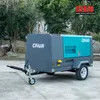 Cfair 11.3m3/Min 7bar Portable 400cfm Air Compressor for Sandblasting