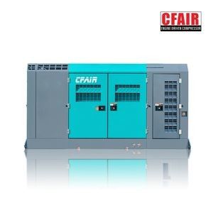 600cfm - 12 High Pressure Portable Diesel Air Compressor