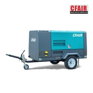390cfm 10.5bar Portable Air Compressor UAE High Quality